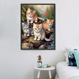 Katze 5d Diy Diamond Painting Diamant Malerei Set MJ1084
