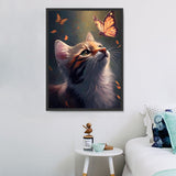 Katze 5d Diy Diamond Painting Diamant Malerei Set MJ1091