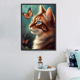 Katze 5d Diy Diamond Painting Diamant Malerei Set MJ1096
