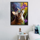 Katze 5d Diy Diamond Painting Diamant Malerei Set MJ1100