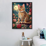 Katze 5d Diy Diamond Painting Diamant Malerei Set MJ1104