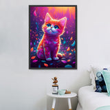 Katze 5d Diy Diamond Painting Diamant Malerei Set MJ1112