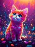 Katze 5d Diy Diamond Painting Diamant Malerei Set MJ1112