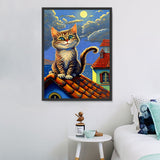 Katze 5d Diy Diamond Painting Diamant Malerei Set MJ1113