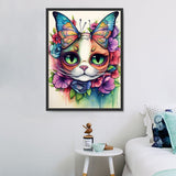 Katze 5d Diy Diamond Painting Diamant Malerei Set MJ1122
