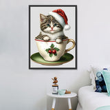 Katze 5d Diy Diamond Painting Diamant Malerei Set MJ1127