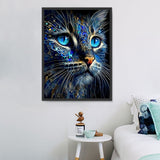 Katze 5d Diy Diamond Painting Diamant Malerei Set MJ1129
