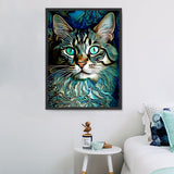 Katze 5d Diy Diamond Painting Diamant Malerei Set MJ1132