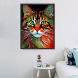 Katze 5d Diy Diamond Painting Diamant Malerei Set MJ1138