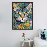 Katze 5d Diy Diamond Painting Diamant Malerei Set MJ1140