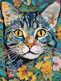 Katze 5d Diy Diamond Painting Diamant Malerei Set MJ1140