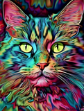Katze 5d Diy Diamond Painting Diamant Malerei Set MJ1145