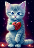 Katze 5d Diy Diamond Painting Diamant Malerei Set MJ1146