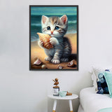Katze 5d Diy Diamond Painting Diamant Malerei Set MJ1147