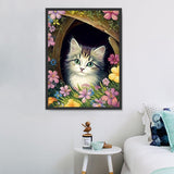 Katze 5d Diy Diamond Painting Diamant Malerei Set MJ1150