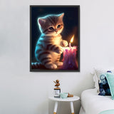 Katze 5d Diy Diamond Painting Diamant Malerei Set MJ1158