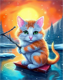 Katze 5d Diy Diamond Painting Diamant Malerei Set MJ1167