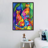 Katze 5d Diy Diamond Painting Diamant Malerei Set MJ1169