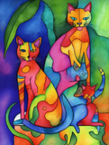 Katze 5d Diy Diamond Painting Diamant Malerei Set MJ1169