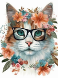 Katze 5d Diy Diamond Painting Diamant Malerei Set MJ1170