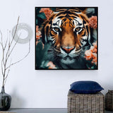 Tiger 5d Diy Diamond Painting Diamant Malerei Set MJ1187