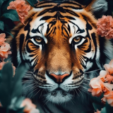 Tiger 5d Diy Diamond Painting Diamant Malerei Set MJ1187