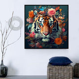 Tiger 5d Diy Diamond Painting Diamant Malerei Set MJ1190