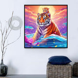 Tiger 5d Diy Diamond Painting Diamant Malerei Set MJ1191