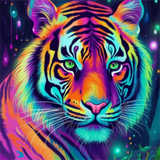 Tiger 5d Diy Diamond Painting Diamant Malerei Set MJ1192
