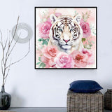 Tiger 5d Diy Diamond Painting Diamant Malerei Set MJ1195