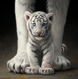Tiger 5d Diy Diamond Painting Diamant Malerei Set MJ1196