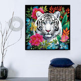 Tiger 5d Diy Diamond Painting Diamant Malerei Set MJ1198