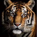 Tiger 5d Diy Diamond Painting Diamant Malerei Set MJ1202