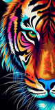 Tiger 5d Diy Diamond Painting Diamant Malerei Set MJ1209
