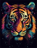 Tiger 5d Diy Diamond Painting Diamant Malerei Set MJ1227