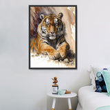 Tiger 5d Diy Diamond Painting Diamant Malerei Set MJ1229