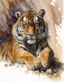 Tiger 5d Diy Diamond Painting Diamant Malerei Set MJ1229