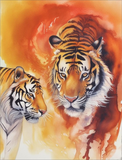 Tiger 5d Diy Diamond Painting Diamant Malerei Set MJ1232
