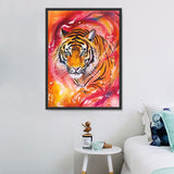 Tiger 5d Diy Diamond Painting Diamant Malerei Set MJ1243