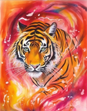 Tiger 5d Diy Diamond Painting Diamant Malerei Set MJ1243