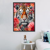 Tiger 5d Diy Diamond Painting Diamant Malerei Set MJ1252