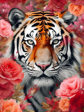 Tiger 5d Diy Diamond Painting Diamant Malerei Set MJ1252