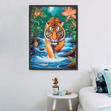 Tiger 5d Diy Diamond Painting Diamant Malerei Set MJ1255