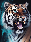 Tiger 5d Diy Diamond Painting Diamant Malerei Set MJ1259