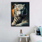Tiger 5d Diy Diamond Painting Diamant Malerei Set MJ1268