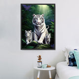 Tiger 5d Diy Diamond Painting Diamant Malerei Set MJ1269