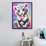 Tiger 5d Diy Diamond Painting Diamant Malerei Set MJ1280