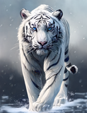 Tiger 5d Diy Diamond Painting Diamant Malerei Set MJ1282