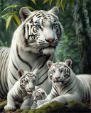 Tiger 5d Diy Diamond Painting Diamant Malerei Set MJ1285
