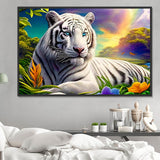 Tiger 5d Diy Diamond Painting Diamant Malerei Set MJ1290